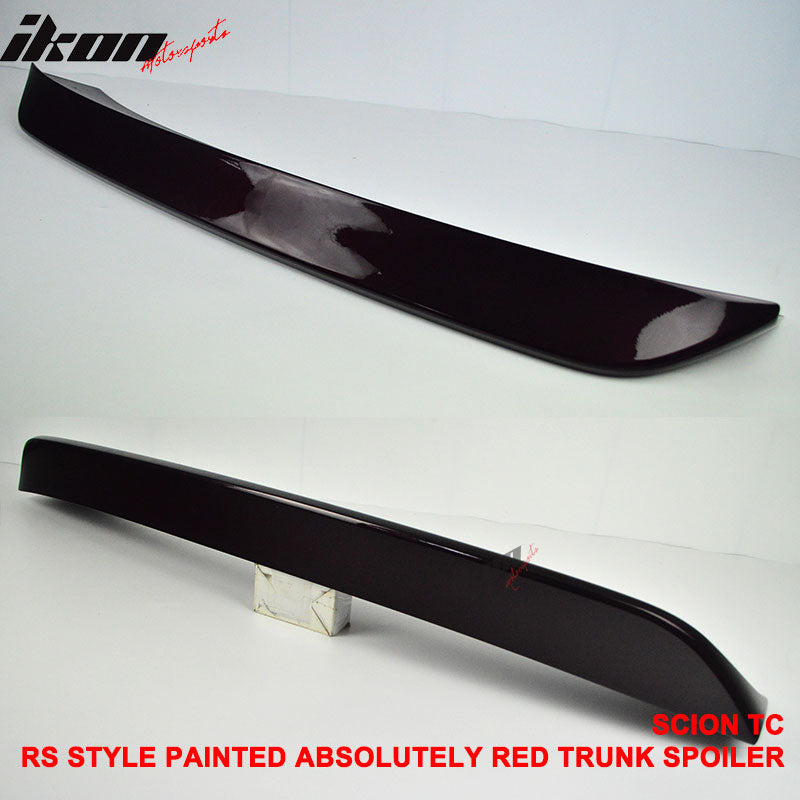 2011-2016 Scion TC RS Style Painted ABS Rear Trunk Spoiler Wing