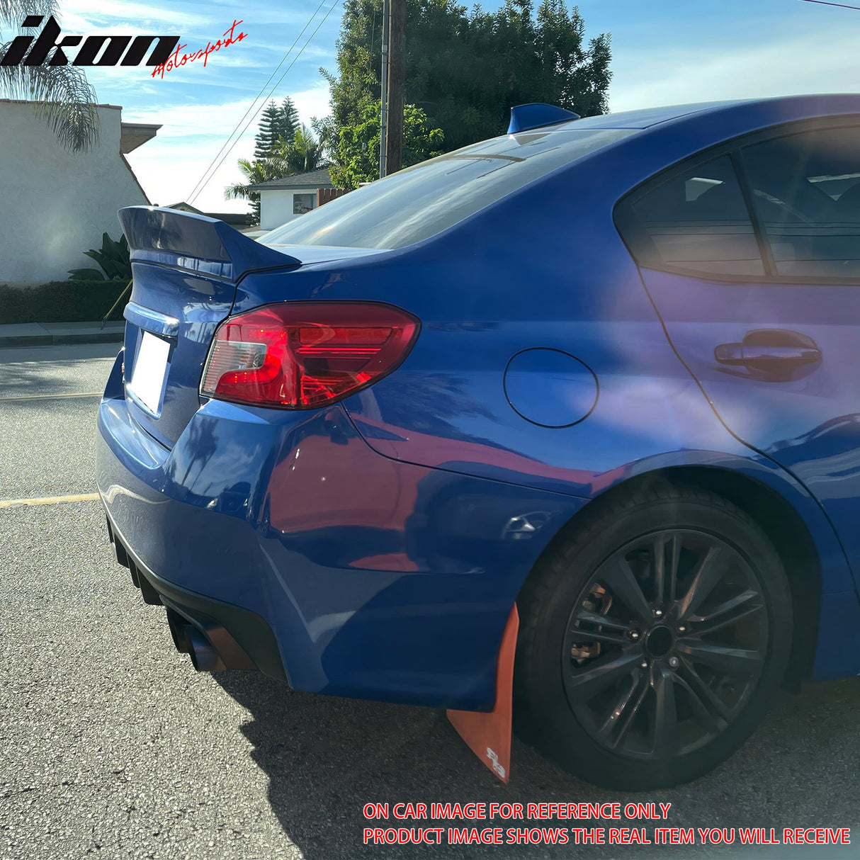 2012-2021 Subaru WRX Impreza Duckbill Gloss Black Trunk Spoiler ABS