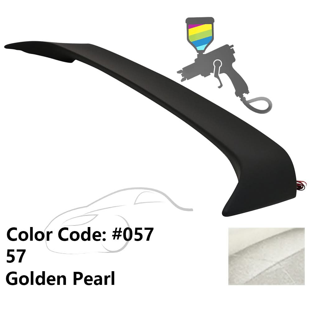 2002-2006 Toyota Camry OE Style LED Painted Rear Trunk Spoiler ABS