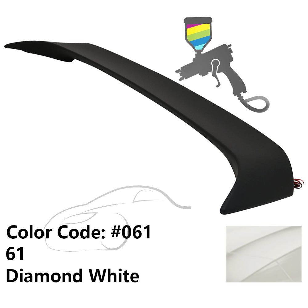 2002-2006 Toyota Camry OE Style LED Painted Rear Trunk Spoiler ABS