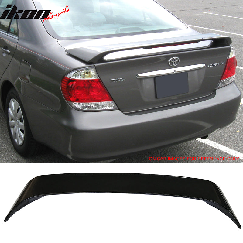 2002-2006 Toyota Camry OE Style LED Painted Rear Trunk Spoiler ABS