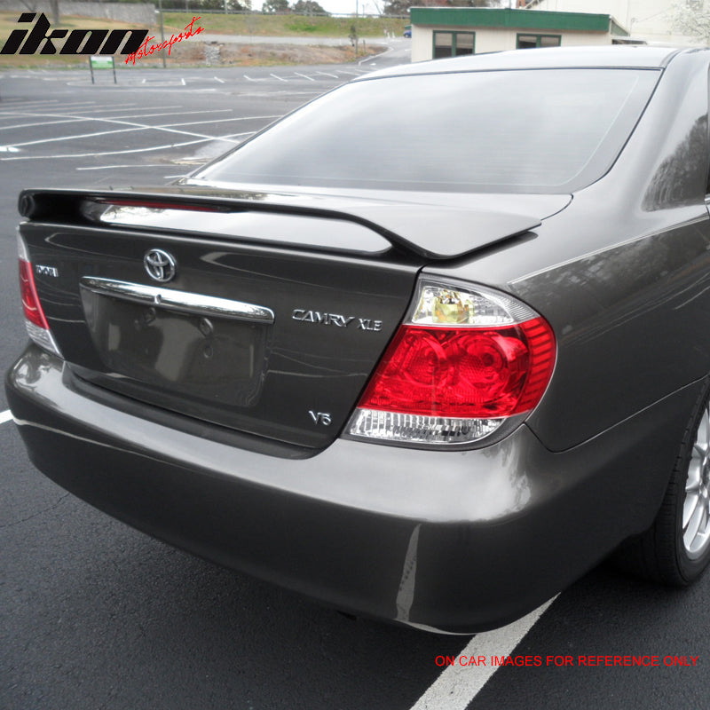 2002-2006 Toyota Camry OE Style LED Painted Rear Trunk Spoiler ABS