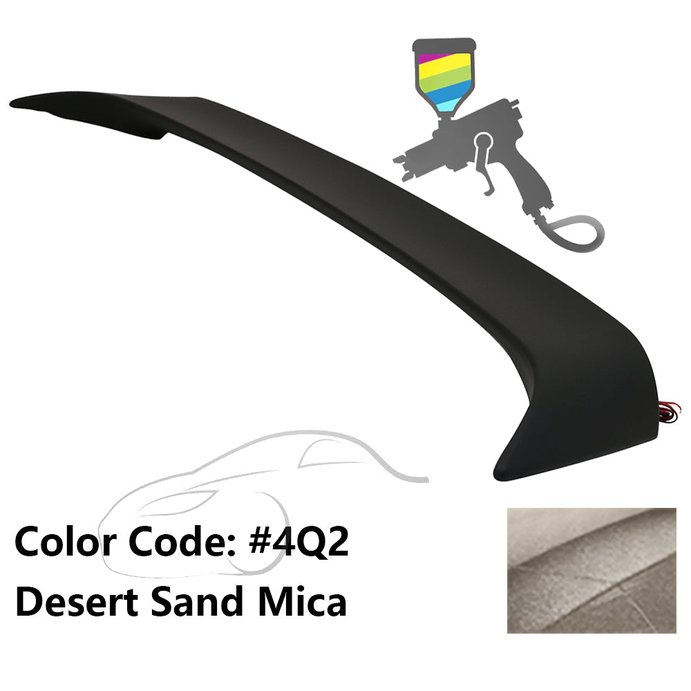 2002-2006 Toyota Camry OE Style LED Painted Rear Trunk Spoiler ABS