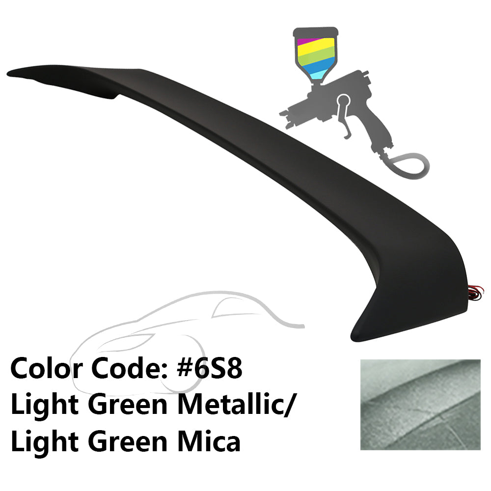 2002-2006 Toyota Camry OE Style LED Painted Rear Trunk Spoiler ABS