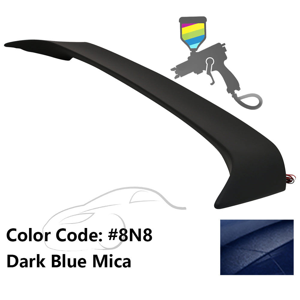 2002-2006 Toyota Camry OE Style LED Painted Rear Trunk Spoiler ABS