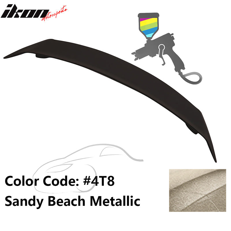 2007-2011 Toyota Camry JDM Style LED Rear Trunk Lip Wing Spoiler ABS