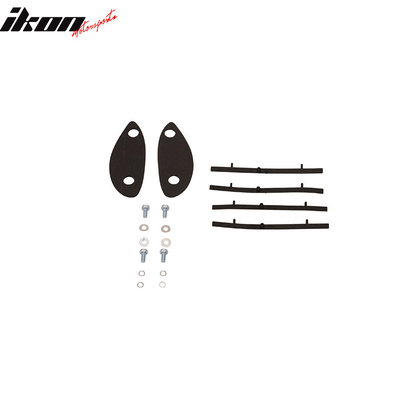 2007-2011 Toyota Camry JDM Style Matte Black Trunk Spoiler ABS