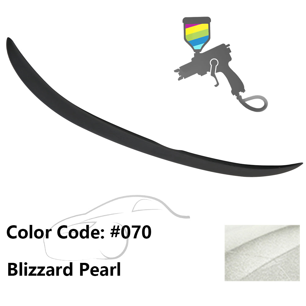 2007-2011 Toyota Camry Painted Rear Trunk Lip Wing Spoiler ABS