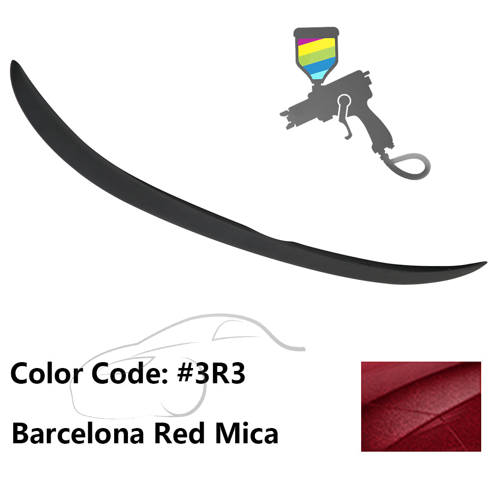 2007-2011 Toyota Camry Painted Rear Trunk Lip Wing Spoiler ABS