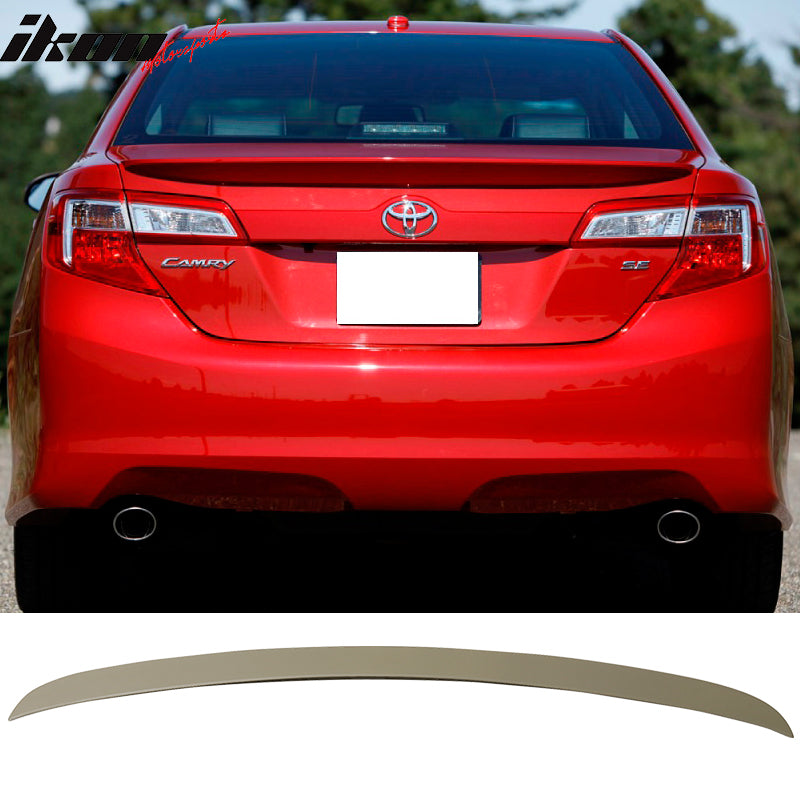 2012-2014 Toyota Camry OE Style Rear Trunk Spoiler Wing Painted Color