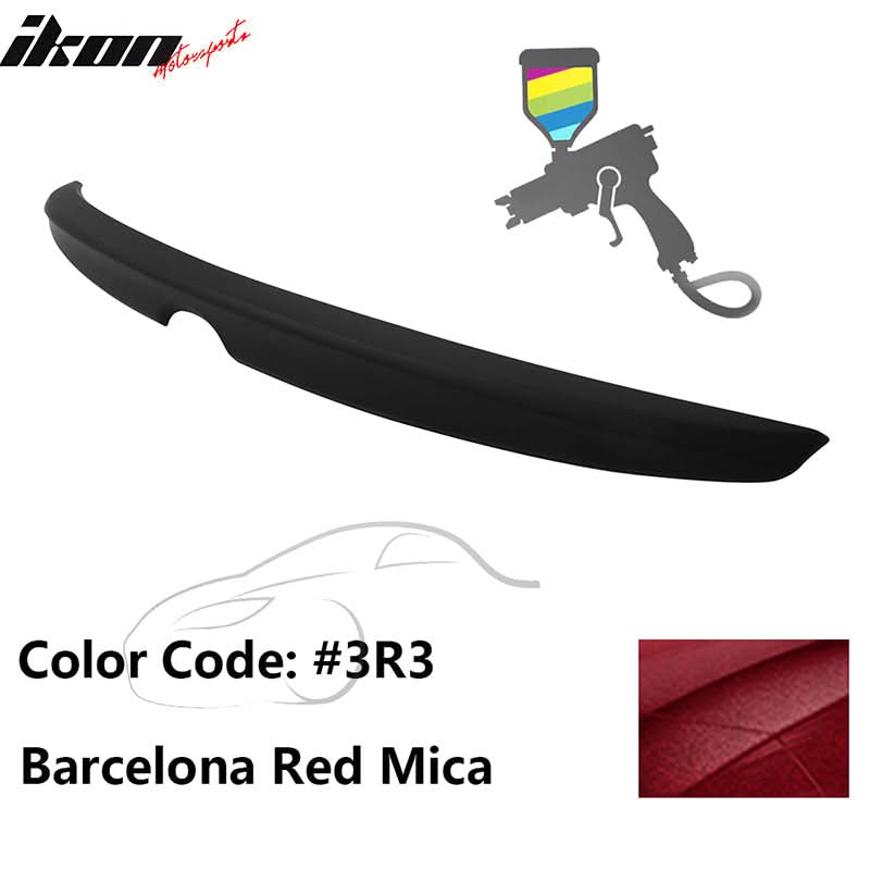 2015-2017 Toyota Camry Sedan Flush Mount Trunk Spoiler ABS