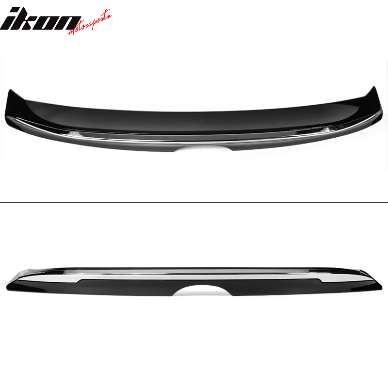 2018-2024 Toyota Camry MD Style Gloss Rear Spoiler Wing Chrome Trim