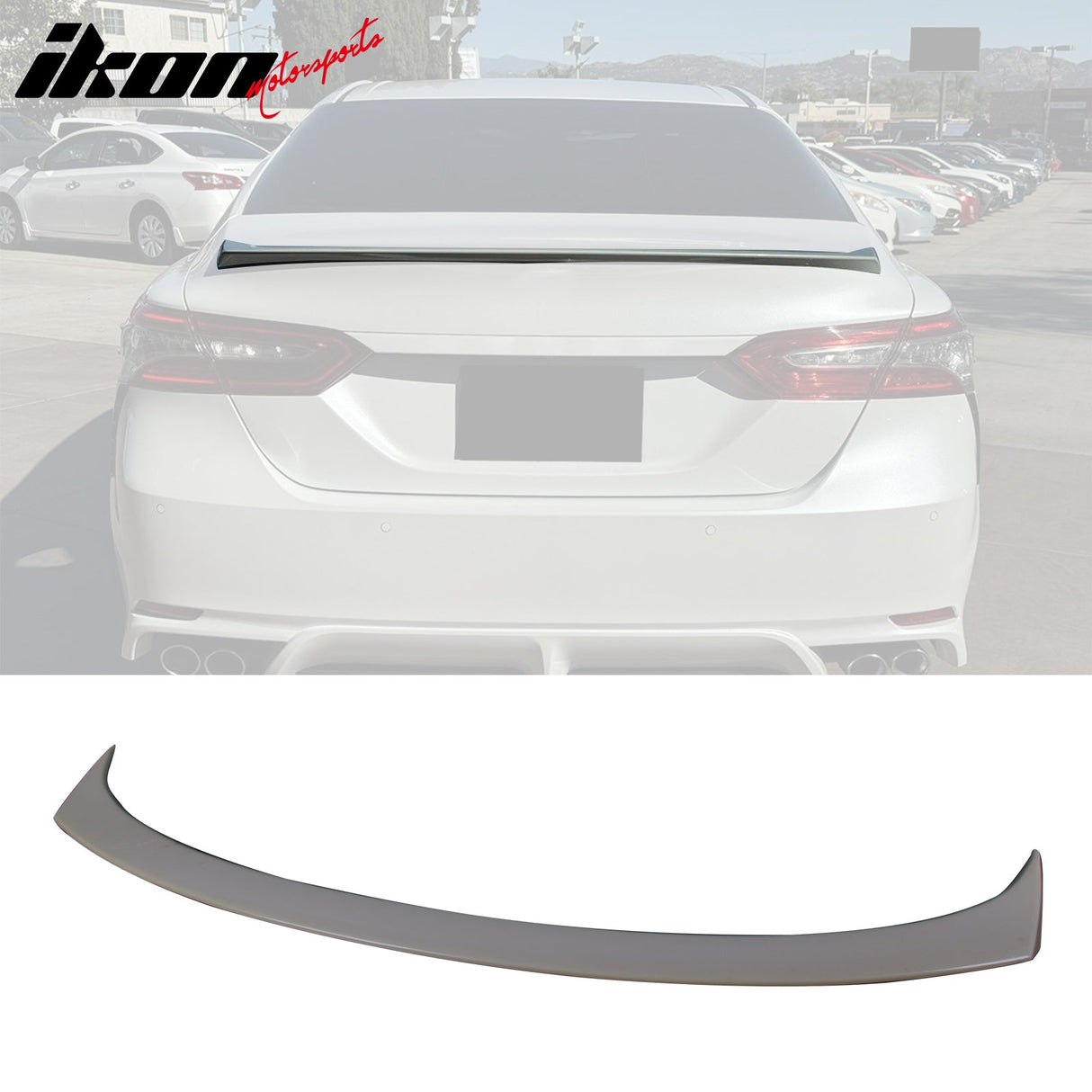2018-2024 Toyota Camry OE Style Unpainted Rear Trunk Spoiler Wing ABS