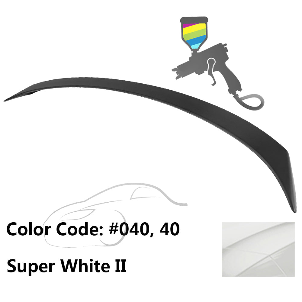 2018-2023 Toyota Camry Flush Mount painted Rear Trunk Wing Spoiler