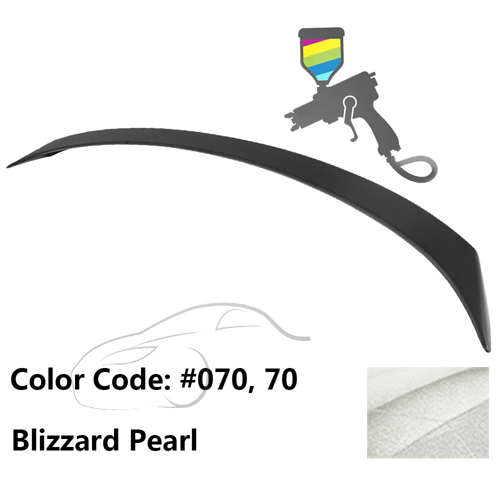 2018-2023 Toyota Camry Flush Mount painted Rear Trunk Wing Spoiler