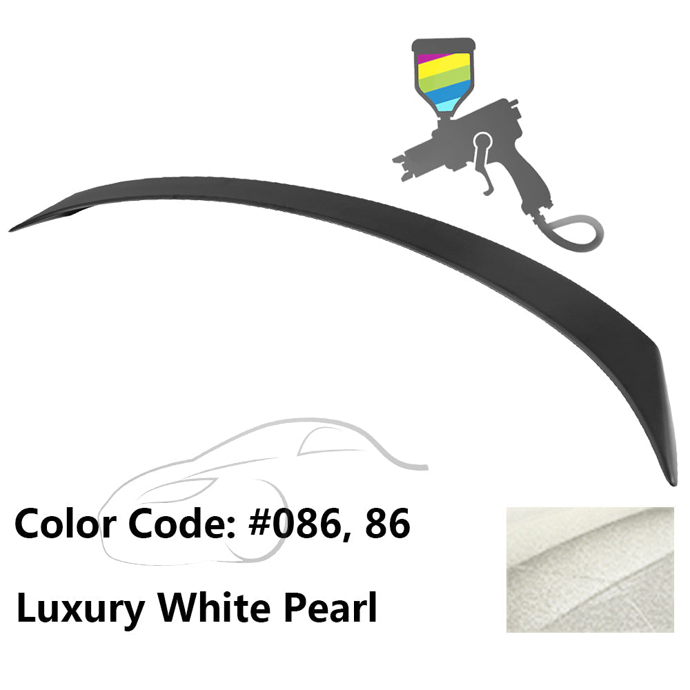 2018-2023 Toyota Camry Flush Mount painted Rear Trunk Wing Spoiler