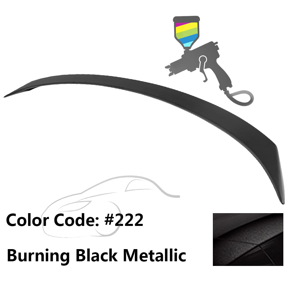 2018-2023 Toyota Camry Flush Mount painted Rear Trunk Wing Spoiler