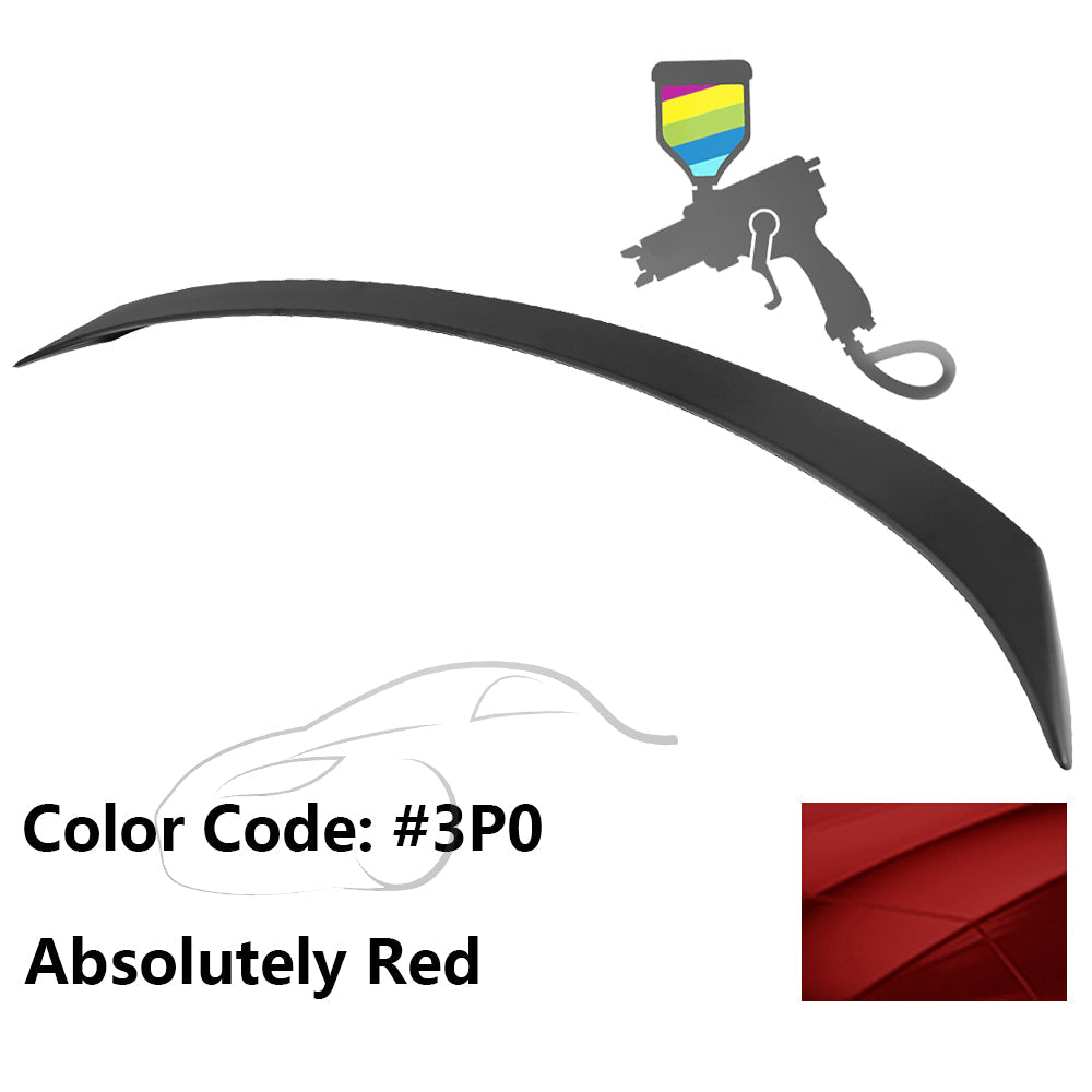 2018-2023 Toyota Camry Flush Mount painted Rear Trunk Wing Spoiler
