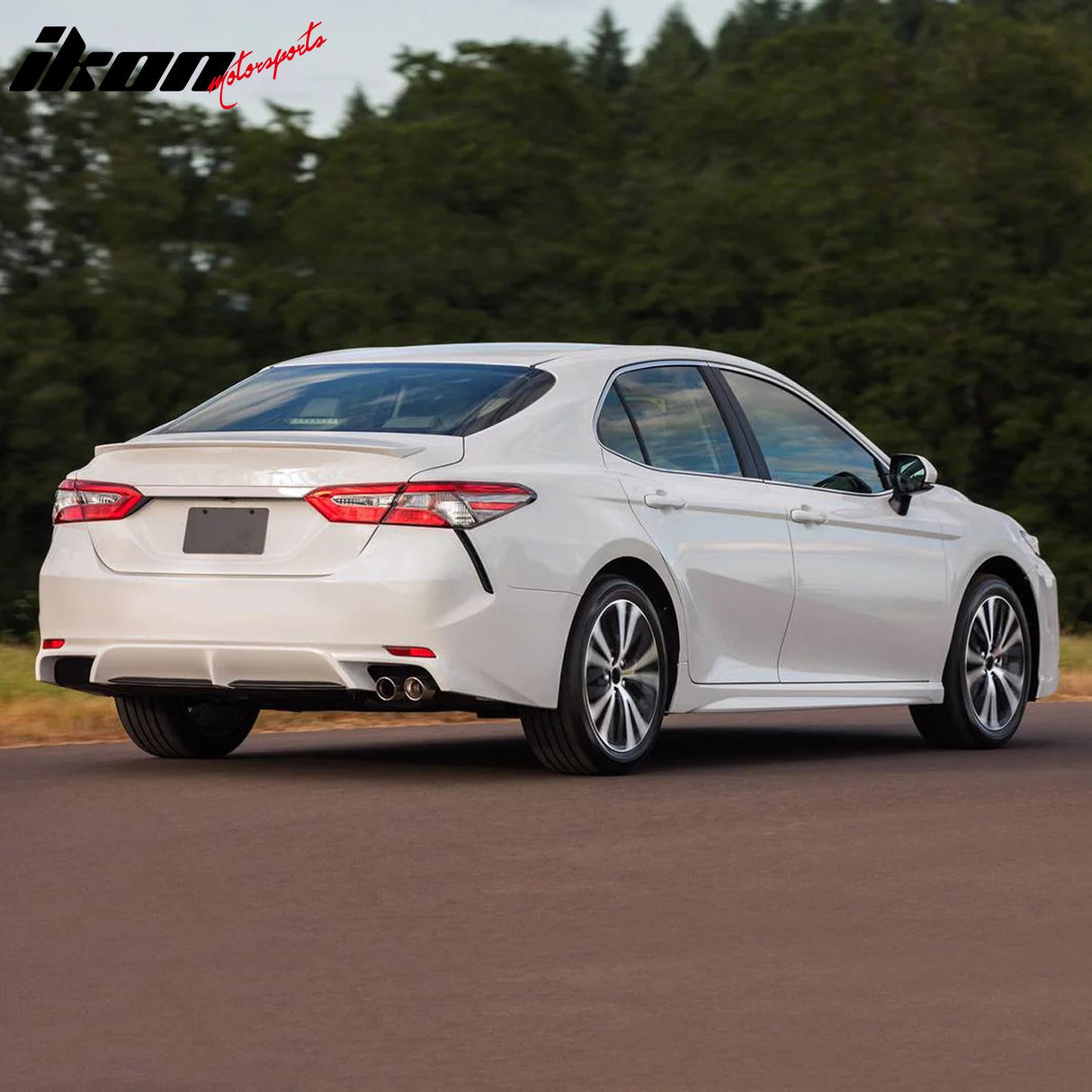 2018-2023 Toyota Camry Flush Mount painted Rear Trunk Wing Spoiler