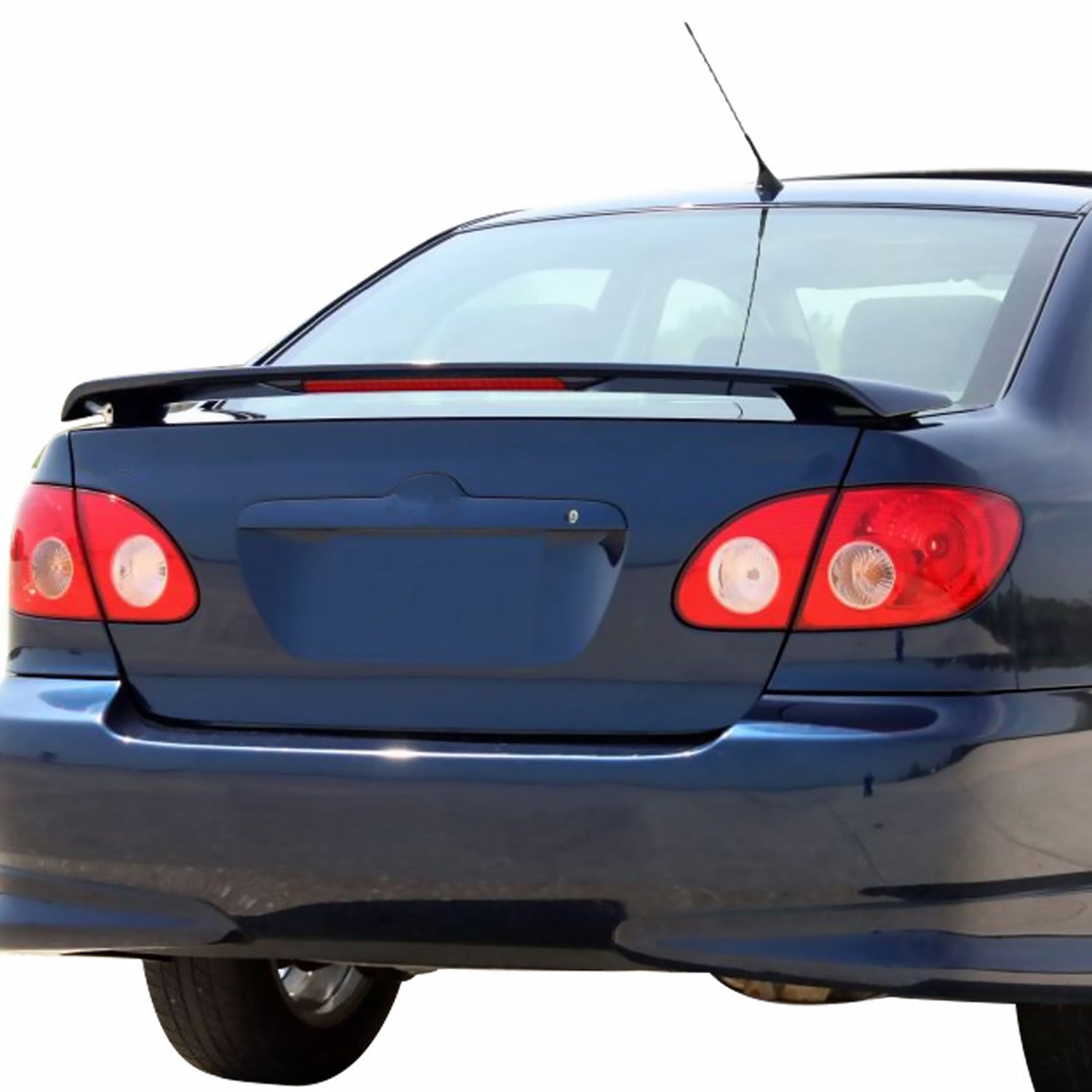 2003-2008 Toyota Corolla Trunk Spoiler with Brake Light ABS