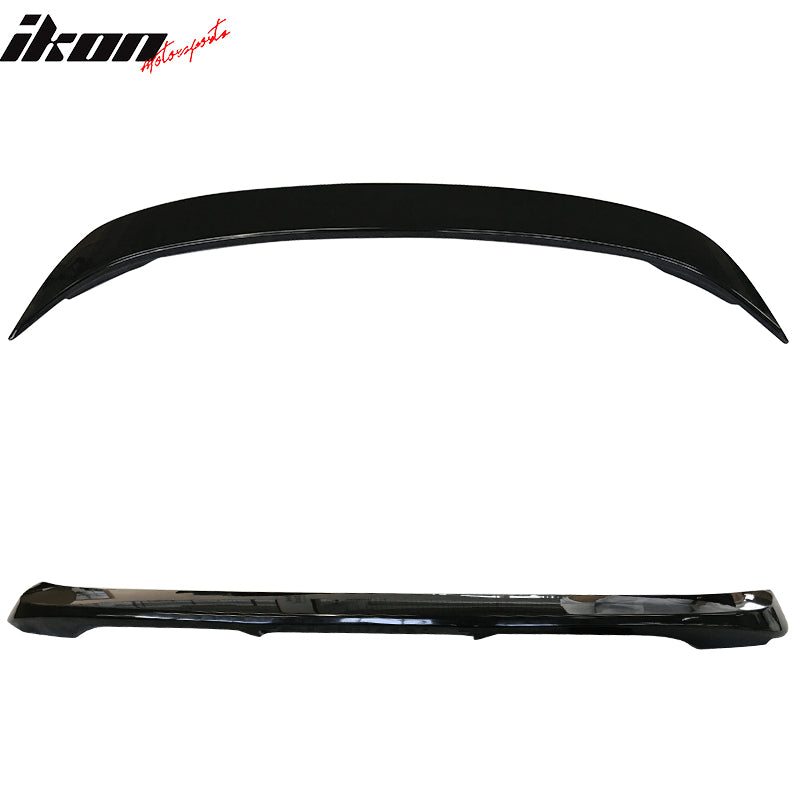2003-08Â Toyota Corolla OE Gloss Black Rear Spoiler Wing & Brake Light