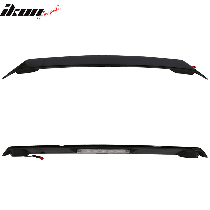 2009-2013 Toyota Corolla Trunk Spoiler W/LED Brake Light OE Style ABS