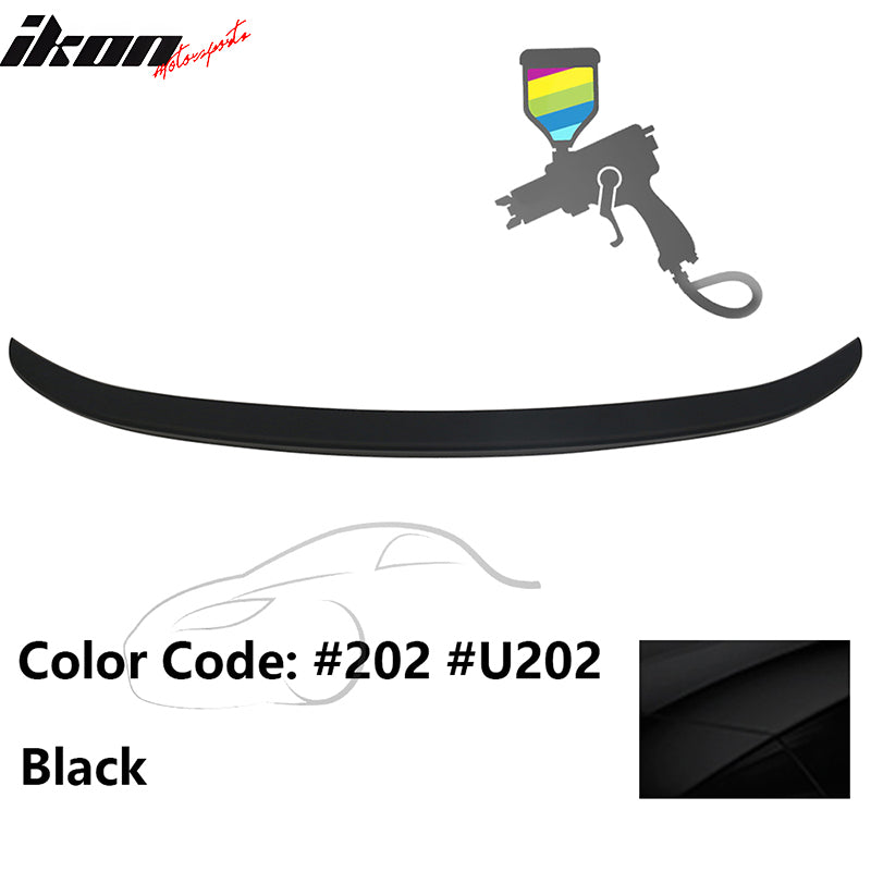 2014-2019 Toyota Corolla OE Style Rear Trunk Spoiler Wing Lip ABS