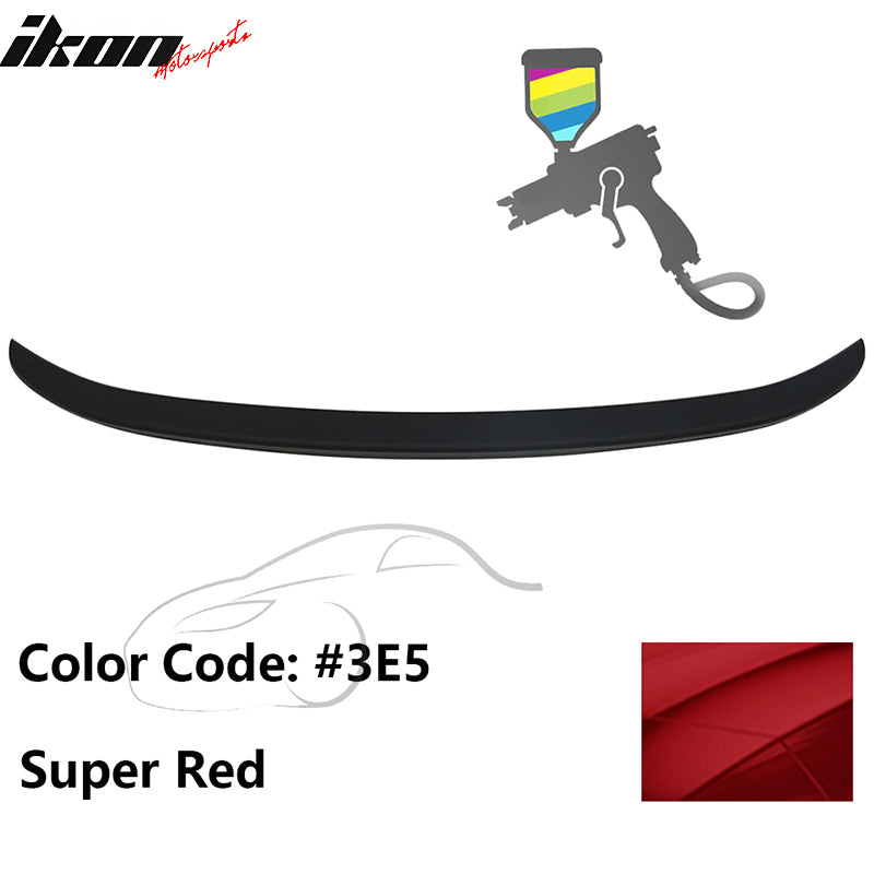 2014-2019 Toyota Corolla OE Style Rear Trunk Spoiler Wing Lip ABS