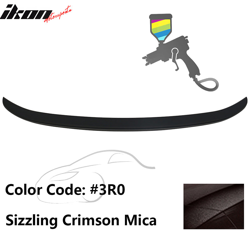 2014-2019 Toyota Corolla OE Style Rear Trunk Spoiler Wing Lip ABS