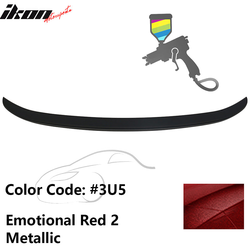 2014-2019 Toyota Corolla OE Style Rear Trunk Spoiler Wing Lip ABS