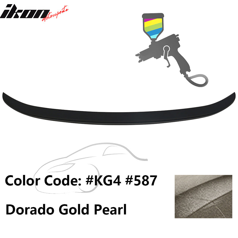 2014-2019 Toyota Corolla OE Style Rear Trunk Spoiler Wing Lip ABS