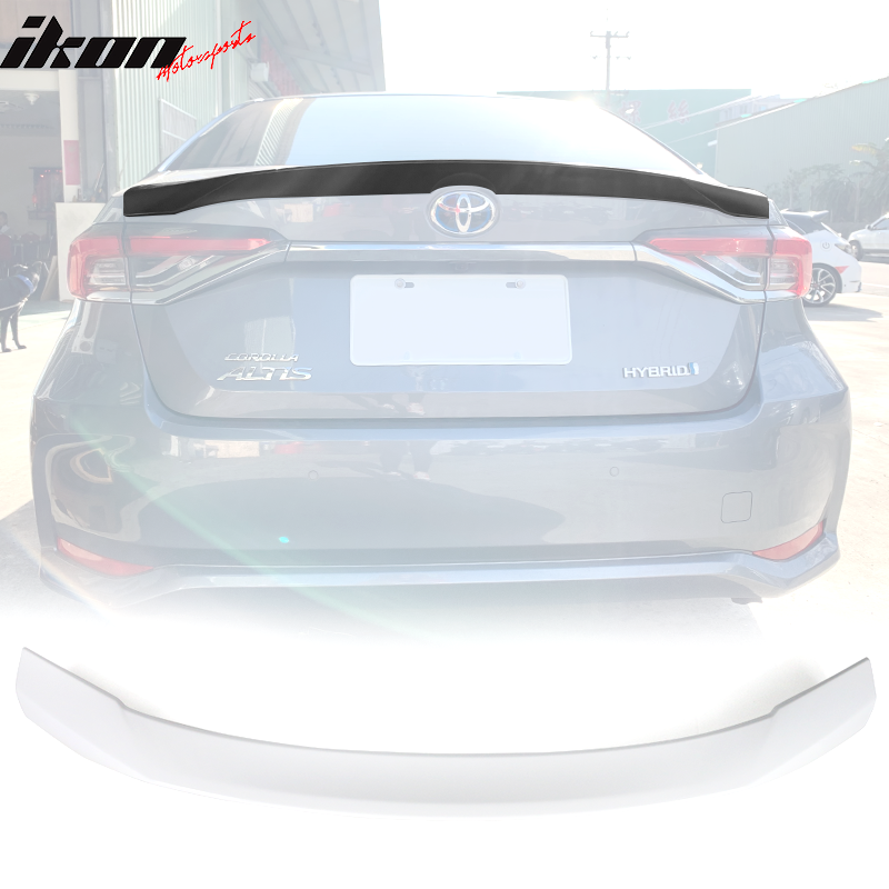 2000-2025 Toyota Corolla 12th Altis Sedan Type C Trunk Spoiler ABS