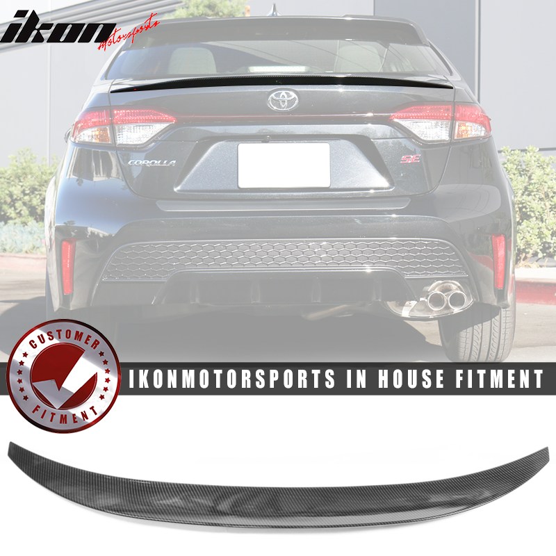 2020-2025 Toyota Corolla Sedan IKON Style Trunk Spoiler Wing ABS