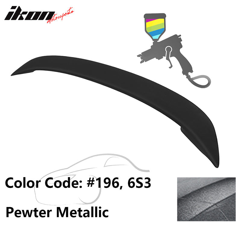 1998-2002 Toyota Corolla Rear Trunk Spoiler W/LED ABS