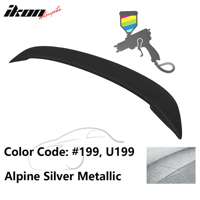 1998-2002 Toyota Corolla Rear Trunk Spoiler W/LED ABS