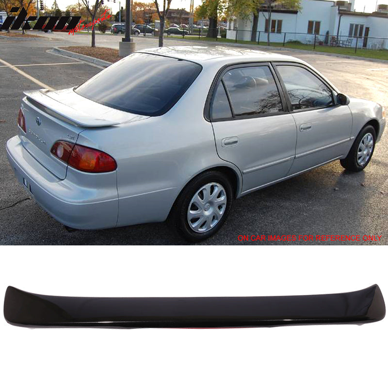 1998-2002 Toyota Corolla Rear Trunk Spoiler W/LED ABS