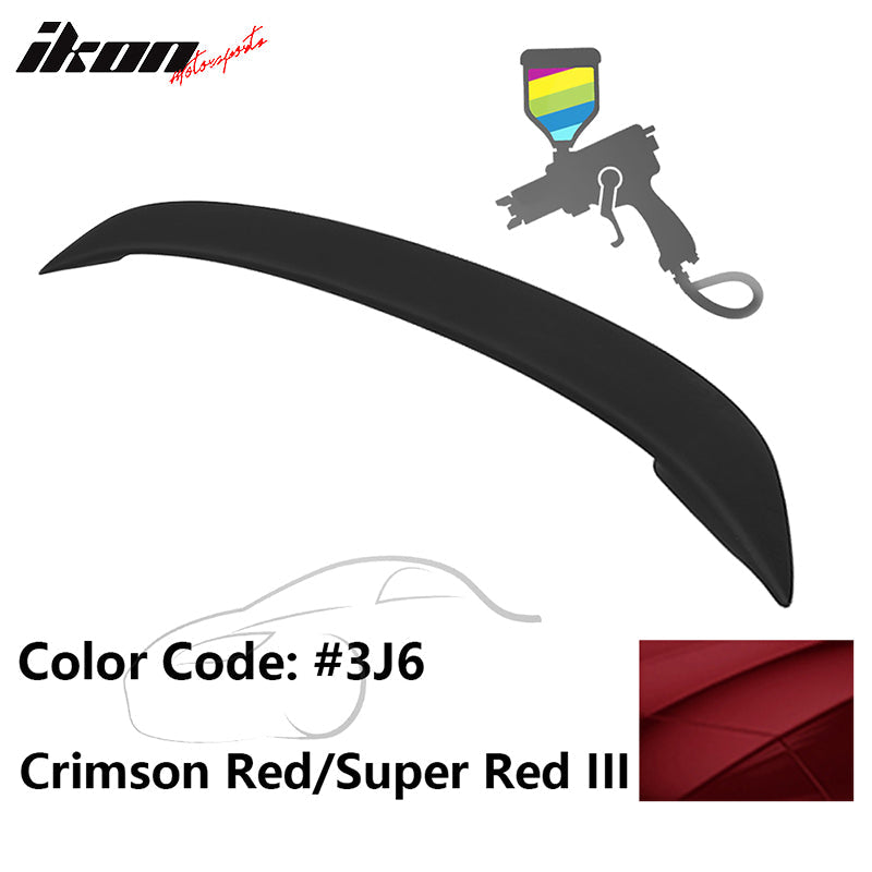 1998-2002 Toyota Corolla Rear Trunk Spoiler W/LED ABS