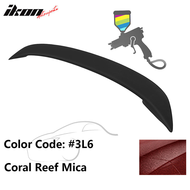 1998-2002 Toyota Corolla Rear Trunk Spoiler W/LED ABS