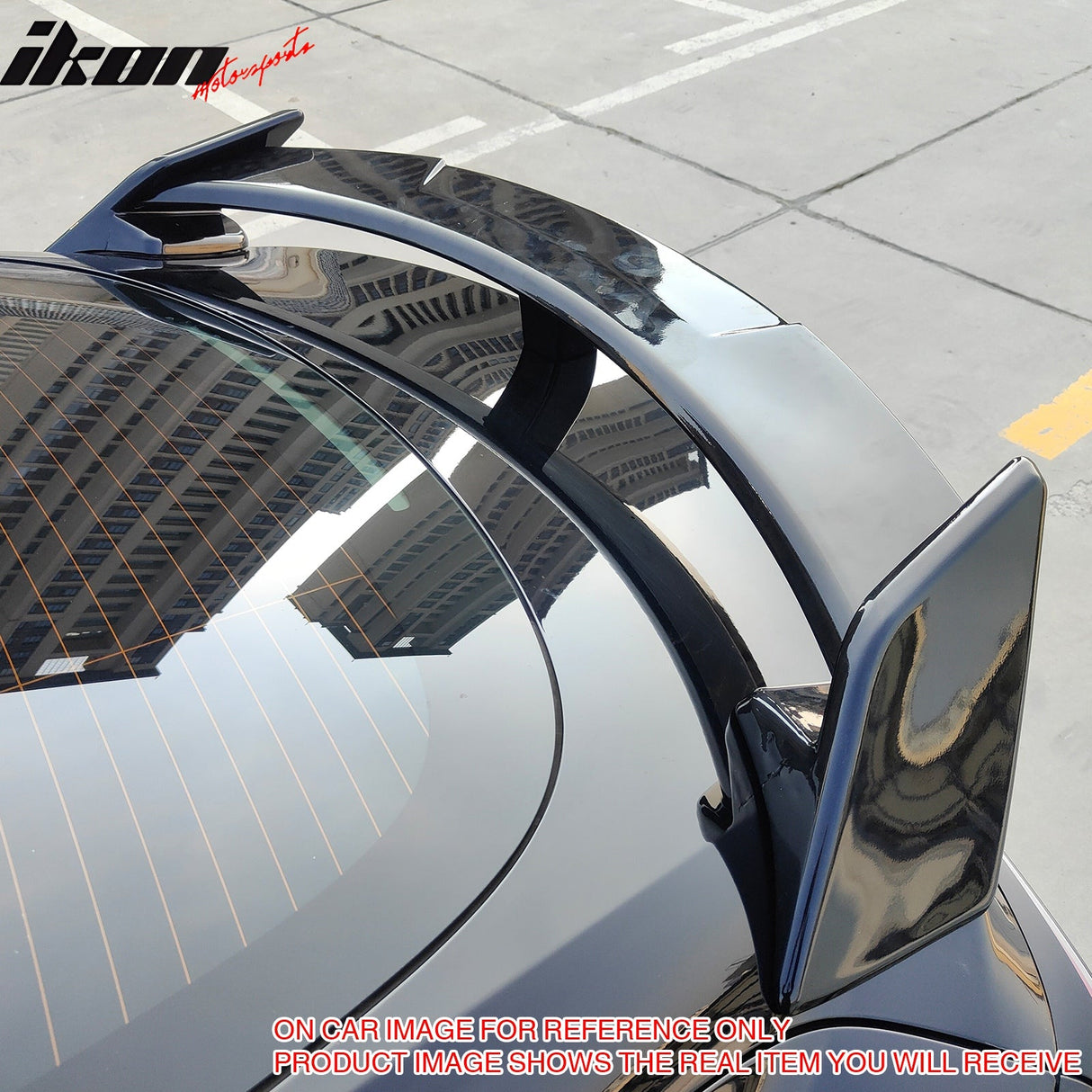 2017-2024 Tesla Model 3 GT Style Matte Black Rear Trunk Spoiler ABS