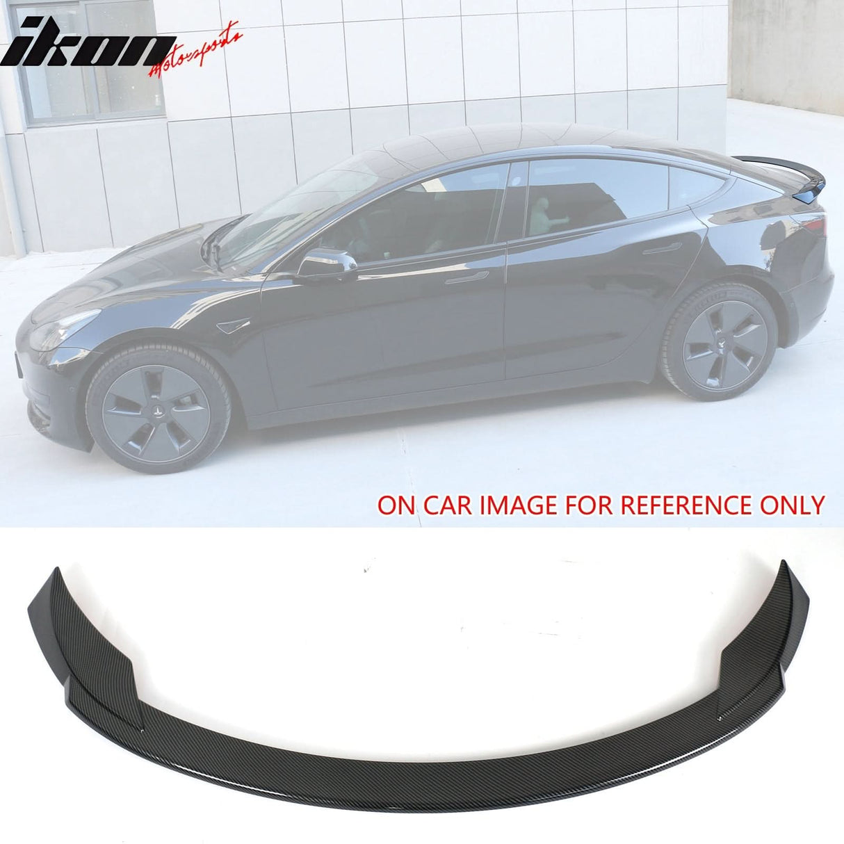 2017-2025 Tesla Model 3 Sport Style Trunk Spoiler ABS