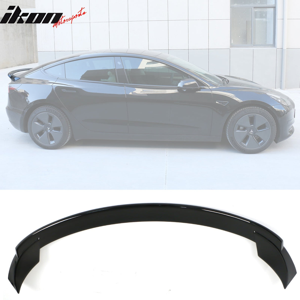 2017-2025 Tesla Model 3 Sport Style Trunk Spoiler ABS
