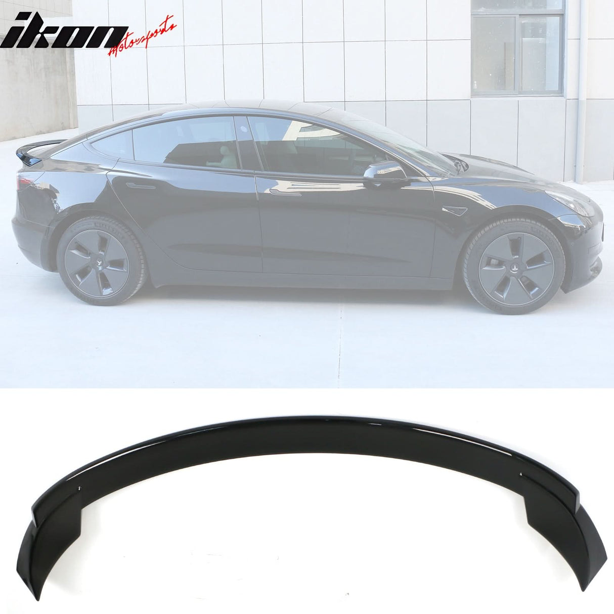 2017-2025 Tesla Model 3 Sport Style Trunk Spoiler ABS