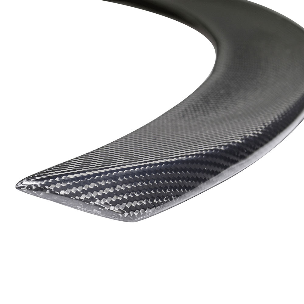 2012-2025 Tesla Model S Factory Style Carbon Fiber Trunk Lip Spoiler W