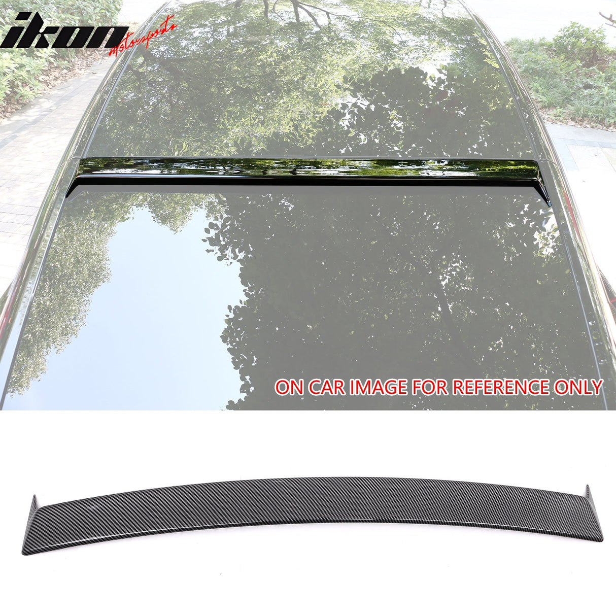 2020-2024 Tesla Model Y Sedan Rear Roof Spoiler Wing Gloss Black ABS