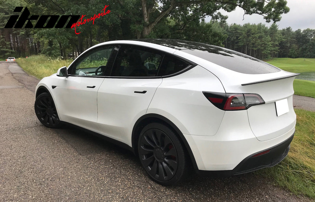 2020-2024 Tesla Model Y OE Style Unpainted Rear Trunk Spoiler Wing ABS