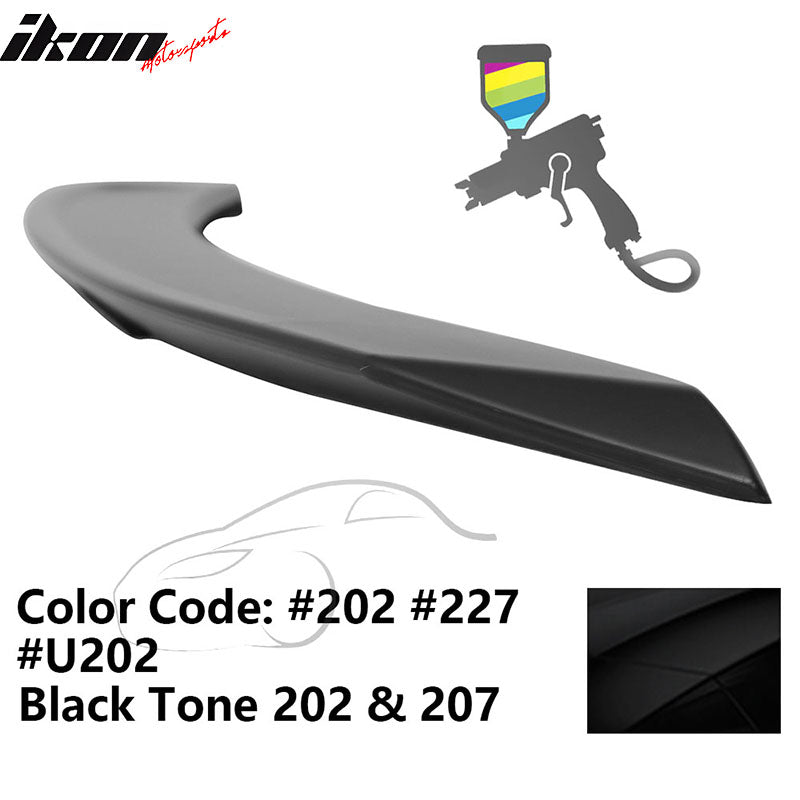 2011-2017 Toyota Sienna Painted Rear Trunk Spoiler Roof Wing ABS