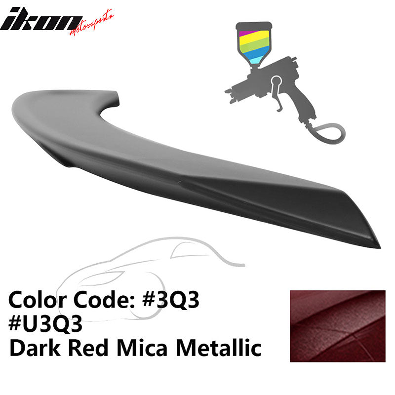 2011-2017 Toyota Sienna Painted Rear Trunk Spoiler Roof Wing ABS