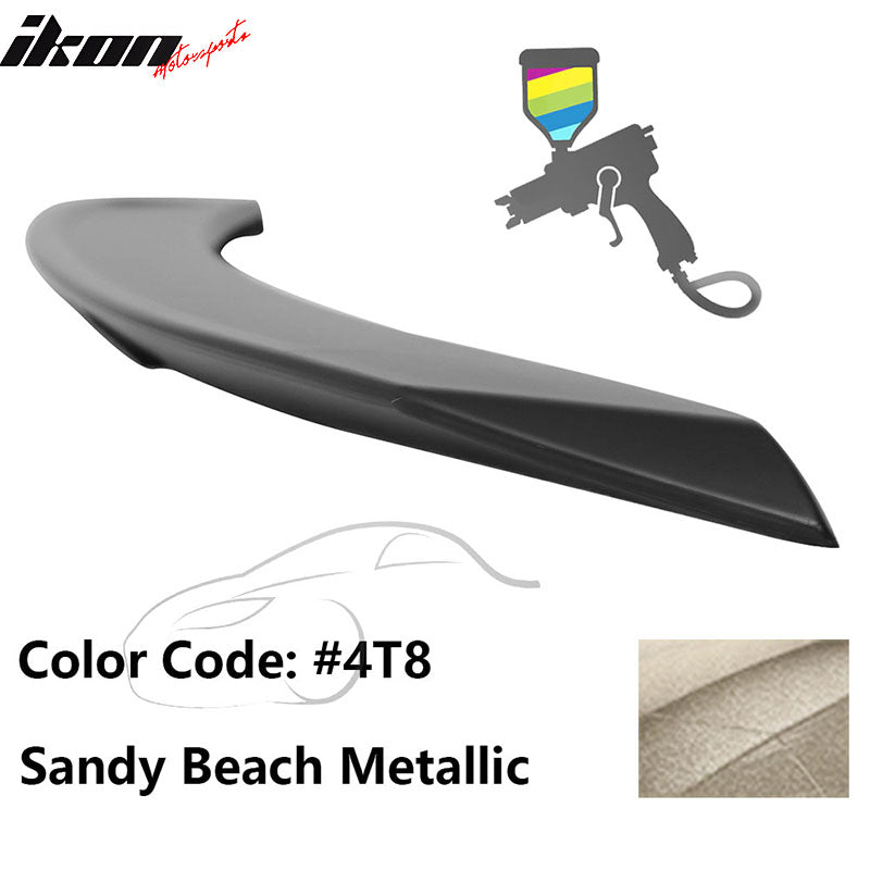 2011-2017 Toyota Sienna Painted Rear Trunk Spoiler Roof Wing ABS