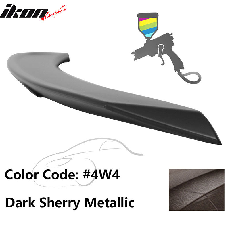 2011-2017 Toyota Sienna Painted Rear Trunk Spoiler Roof Wing ABS