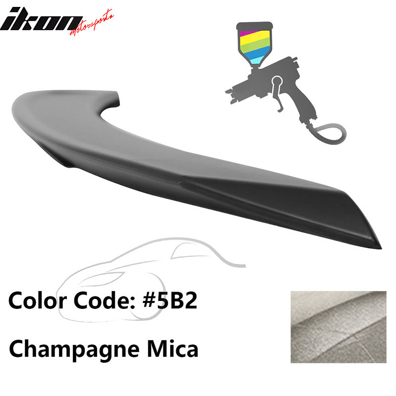 2011-2017 Toyota Sienna Painted Rear Trunk Spoiler Roof Wing ABS